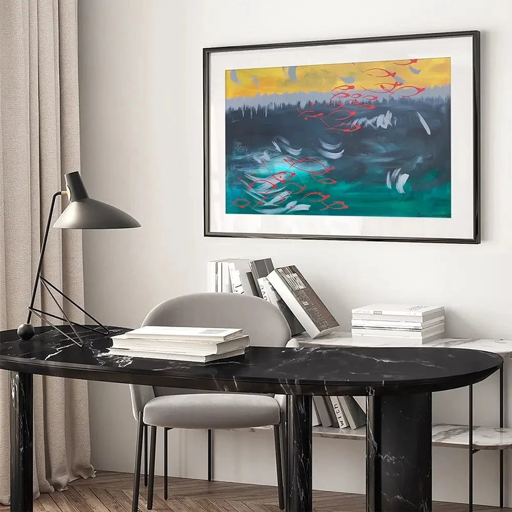 Hidden Depths Framed Art Print Hidden Depths Framed Art Print wall art product Jane Brookshaw