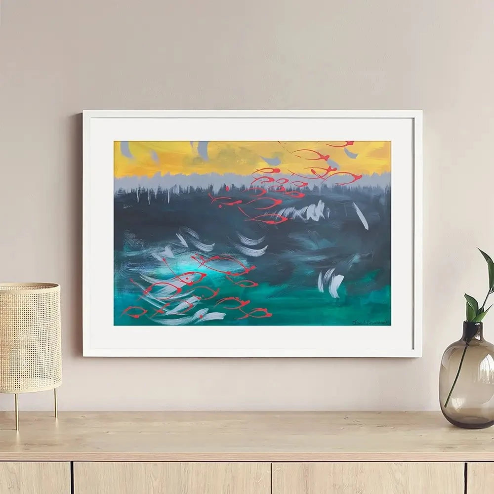 Hidden Depths Framed Art Print Hidden Depths Framed Art Print wall art product Jane Brookshaw