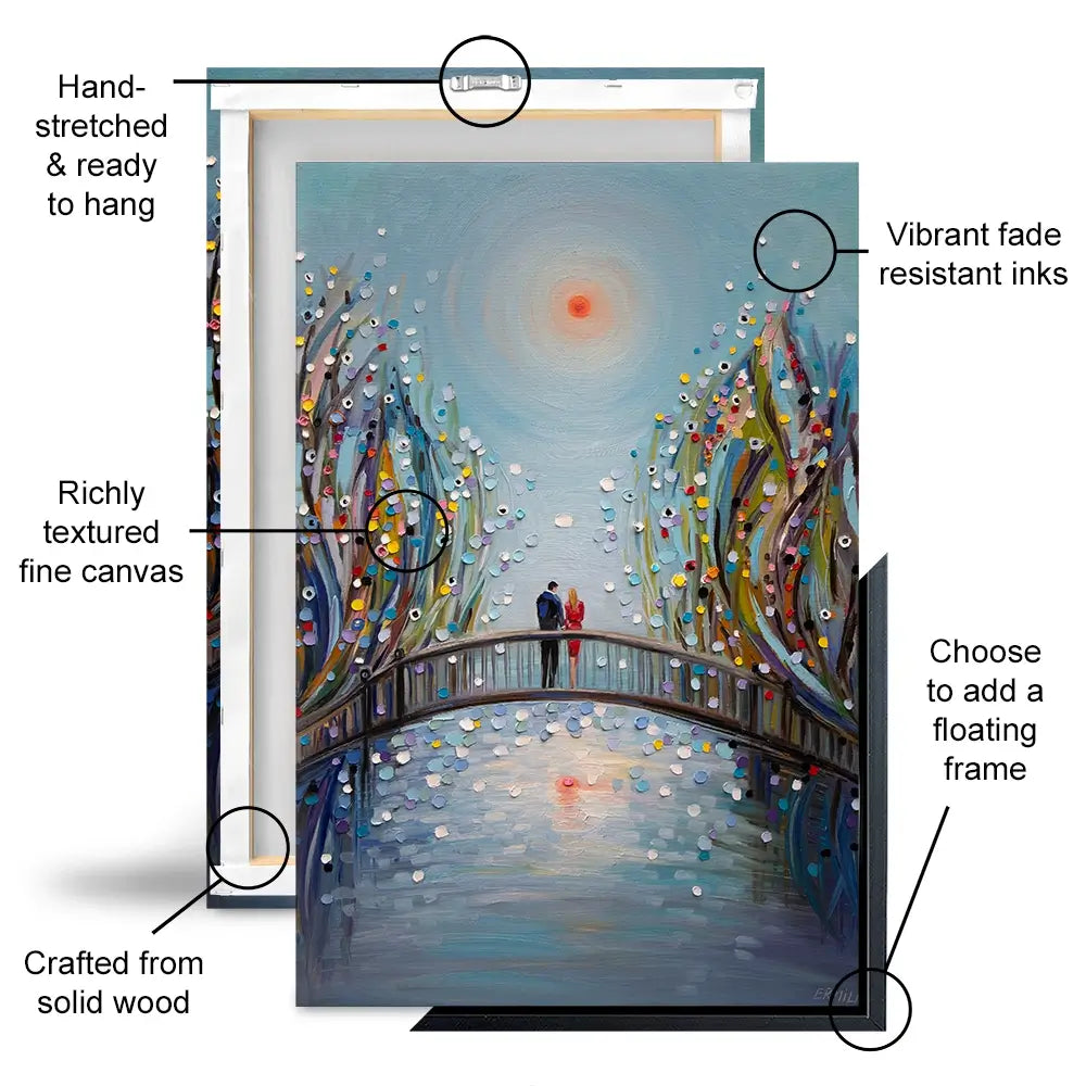 Hidden Hearts Canvas Print Hidden Hearts Canvas Print wall art product Ekaterina Ermilkina