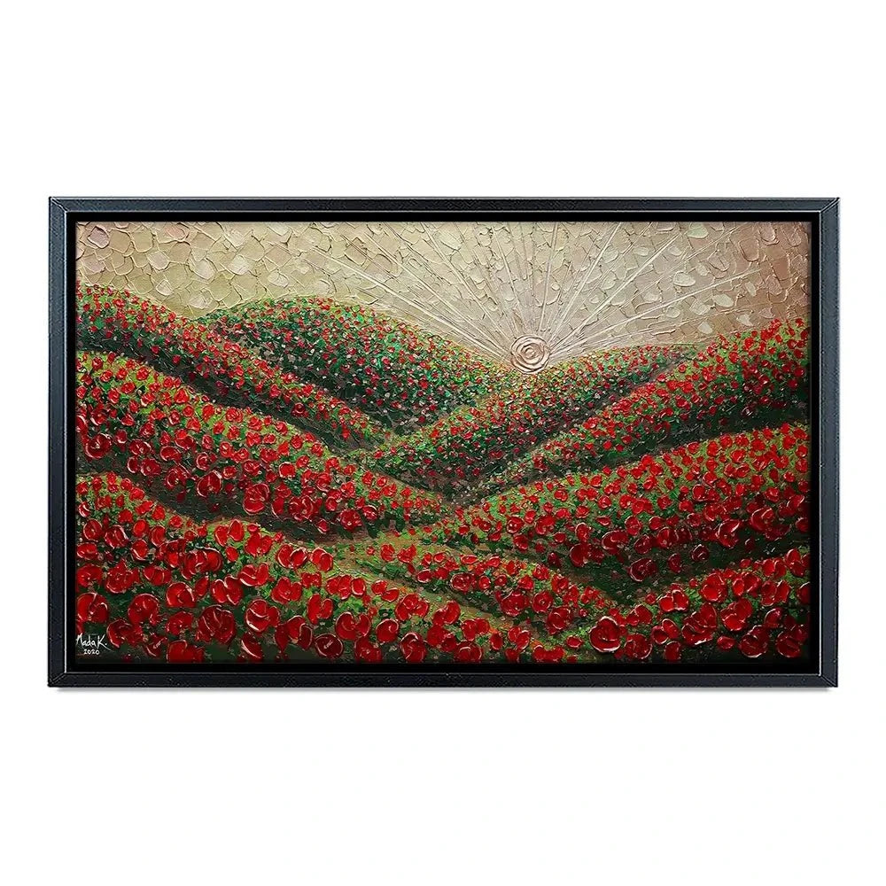 Hidden Hills Canvas Print Hidden Hills Canvas Print wall art product Nada Khatib