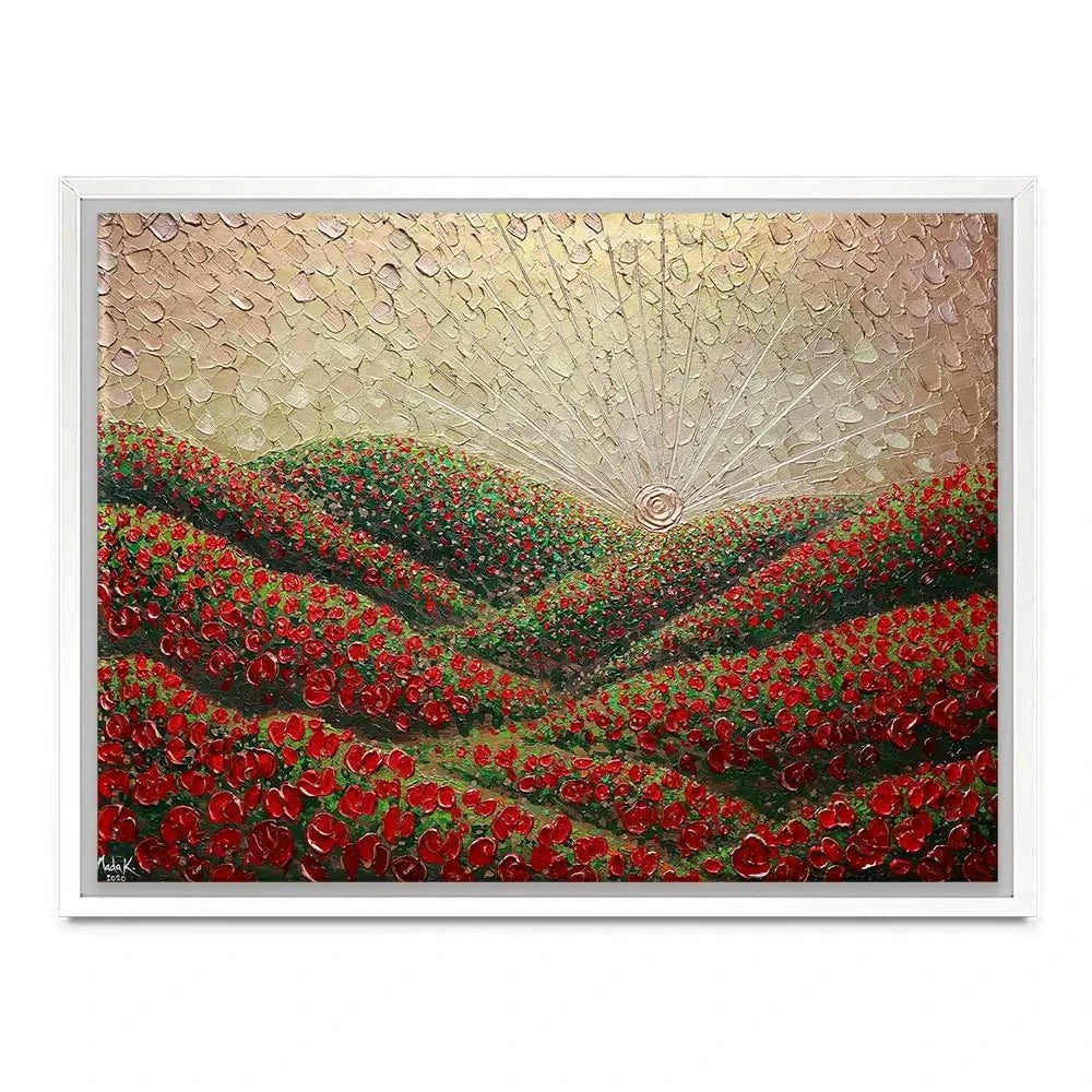 Hidden Hills Canvas Print Hidden Hills Canvas Print wall art product Nada Khatib