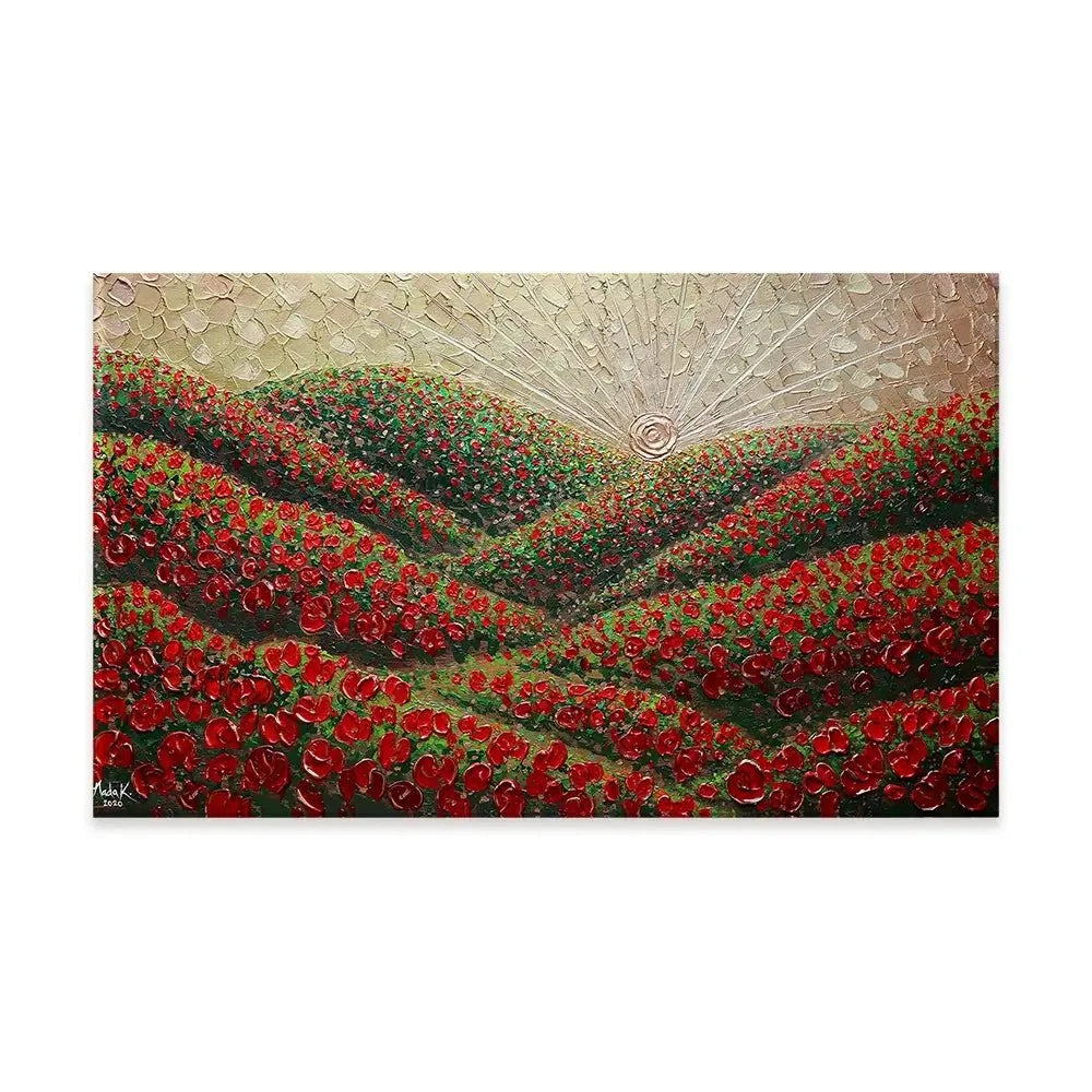 Hidden Hills Canvas Print Hidden Hills Canvas Print wall art product Nada Khatib