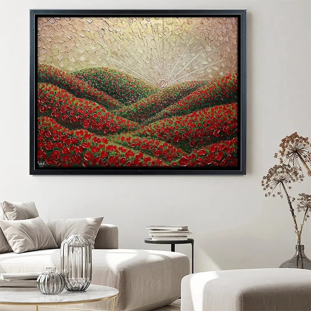 Hidden Hills Canvas Print Hidden Hills Canvas Print wall art product Nada Khatib