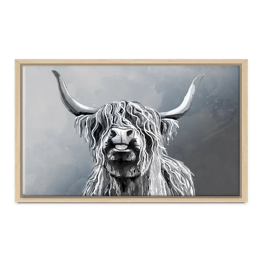 Highland Cattle Canvas Print Highland Cattle Canvas Print wall art product Independent