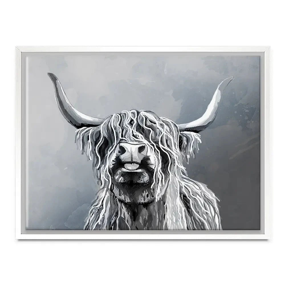 Highland Cattle Canvas Print Highland Cattle Canvas Print wall art product Independent