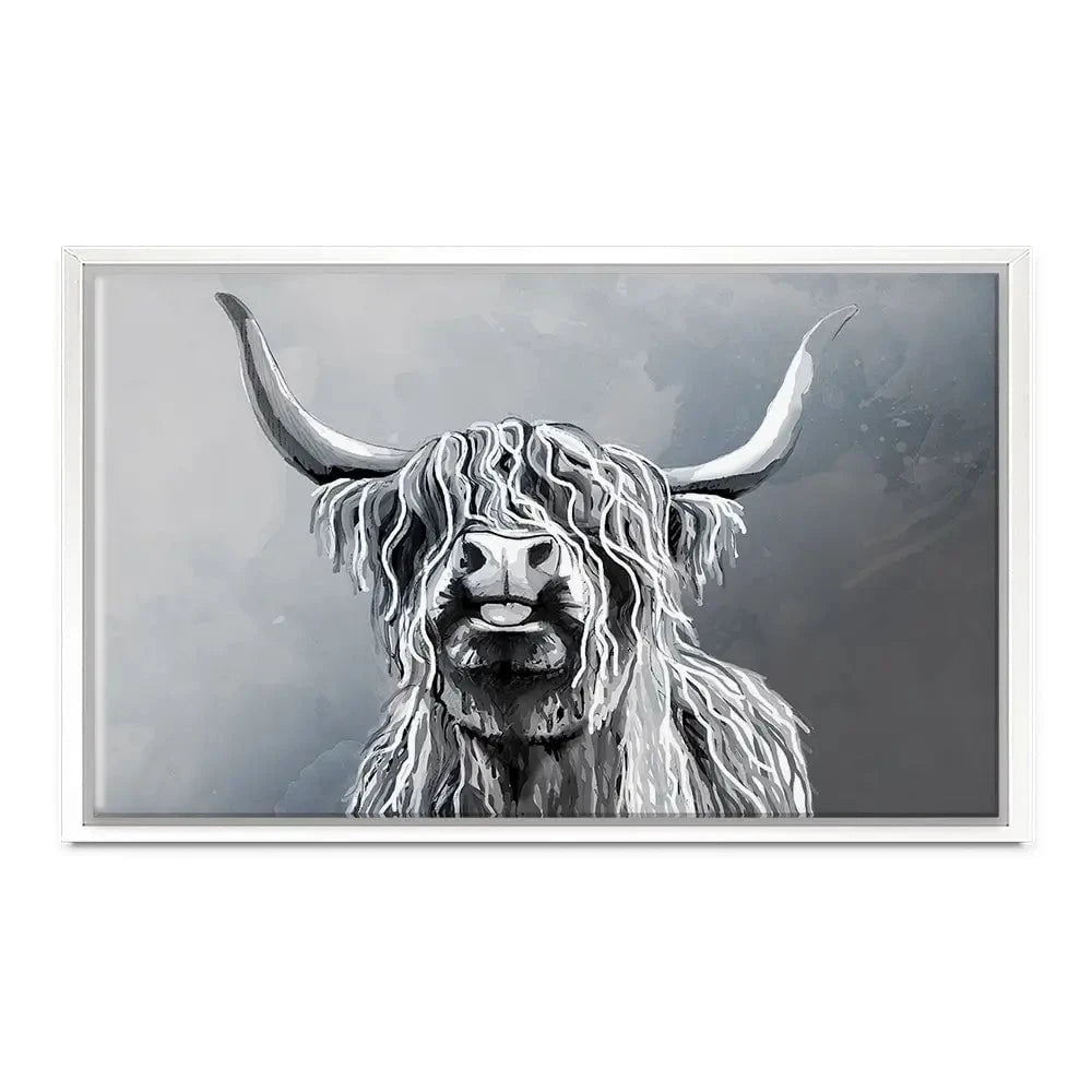 Highland Cattle Canvas Print Highland Cattle Canvas Print wall art product Independent