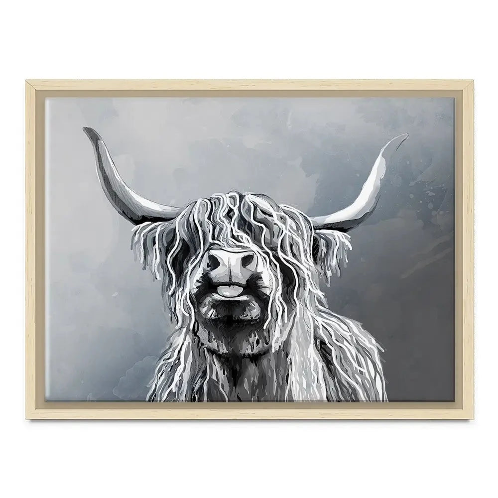 Highland Cattle Canvas Print Highland Cattle Canvas Print wall art product Independent