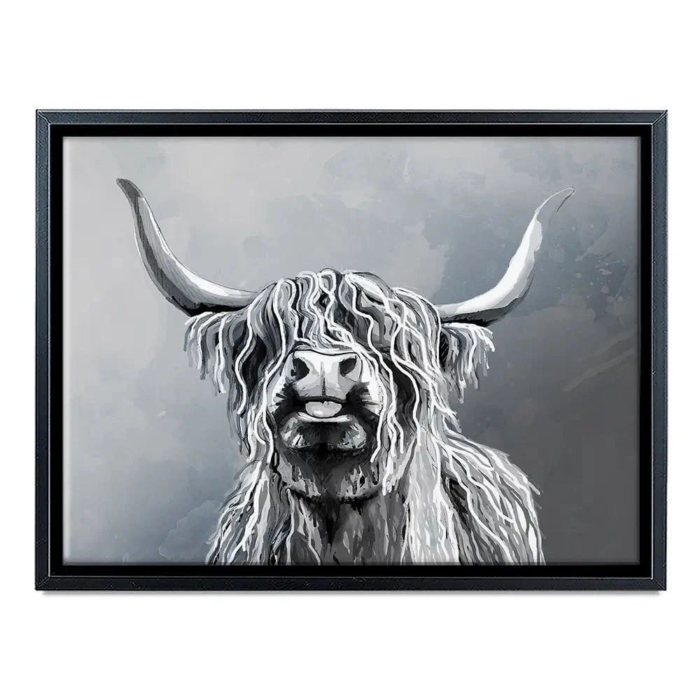 Highland Cattle Canvas Print Highland Cattle Canvas Print wall art product Independent
