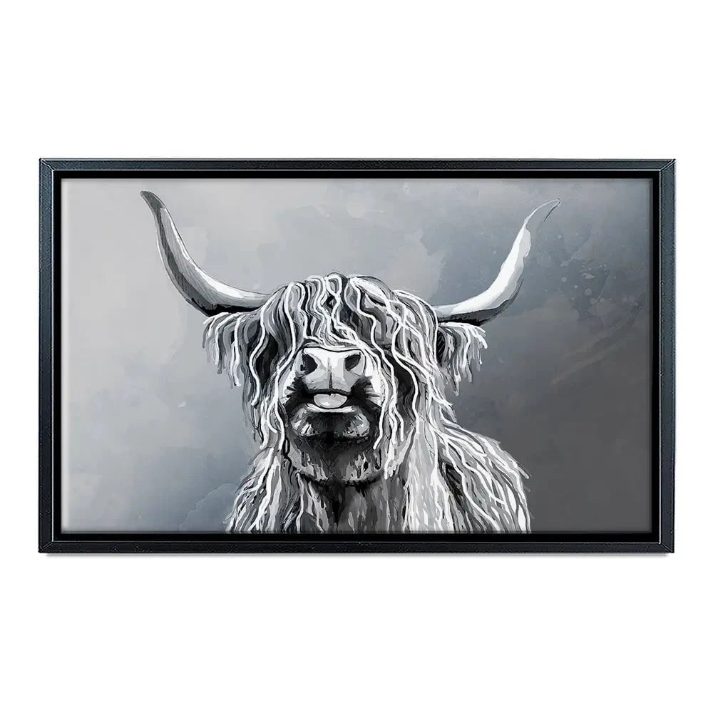 Highland Cattle Canvas Print Highland Cattle Canvas Print wall art product Independent