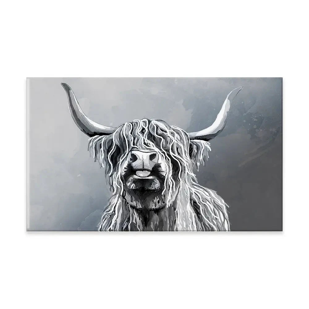 Highland Cattle Canvas Print Highland Cattle Canvas Print wall art product Independent