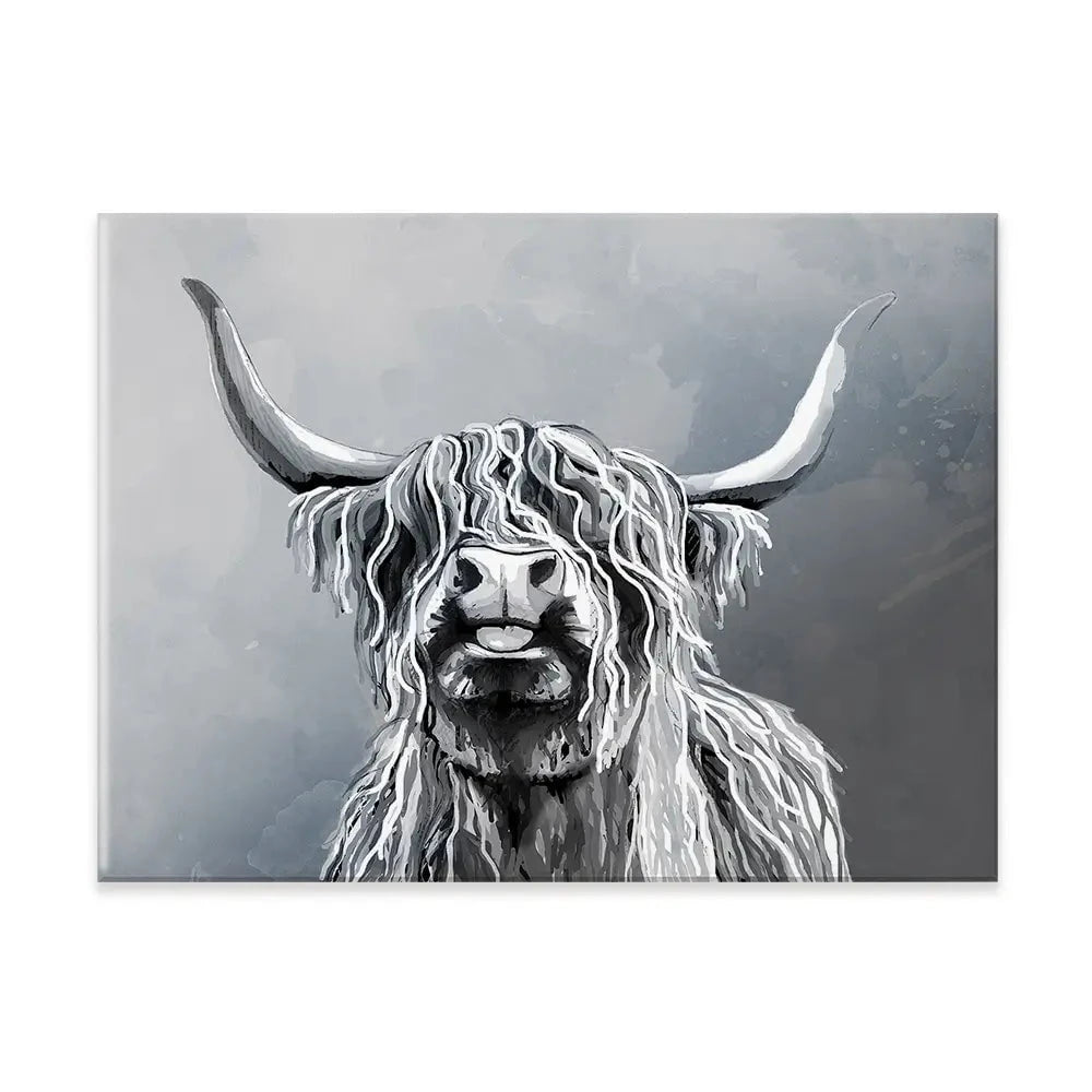 Highland Cattle Canvas Print Highland Cattle Canvas Print wall art product Independent