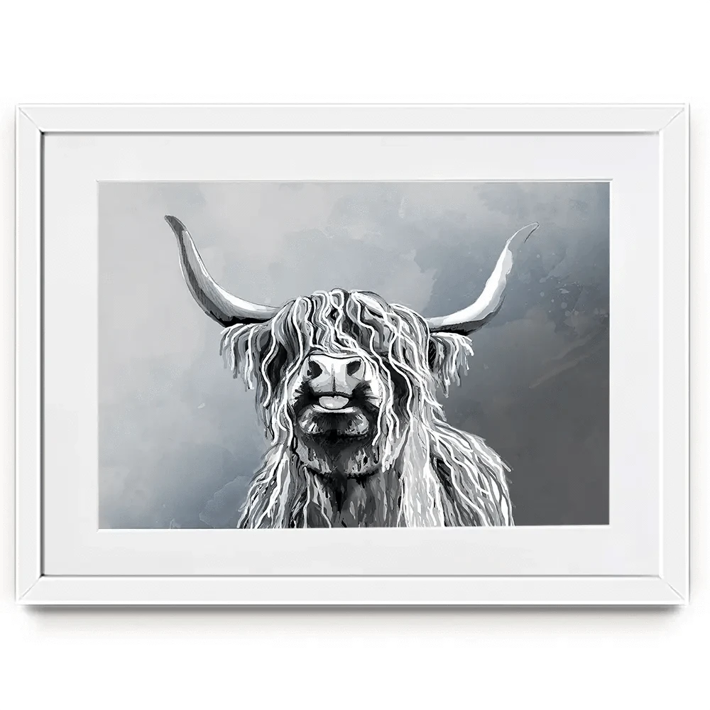 Highland Cattle Framed Art Print Highland Cattle Framed Art Print wall art product Independent