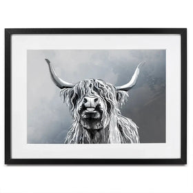 Highland Cattle Framed Art Print Highland Cattle Framed Art Print wall art product Independent