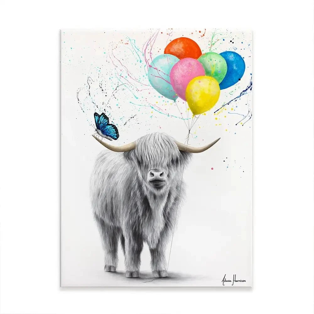 Highland Celebration Canvas Print Highland Celebration Canvas Print wall art product Ashvin Harrison