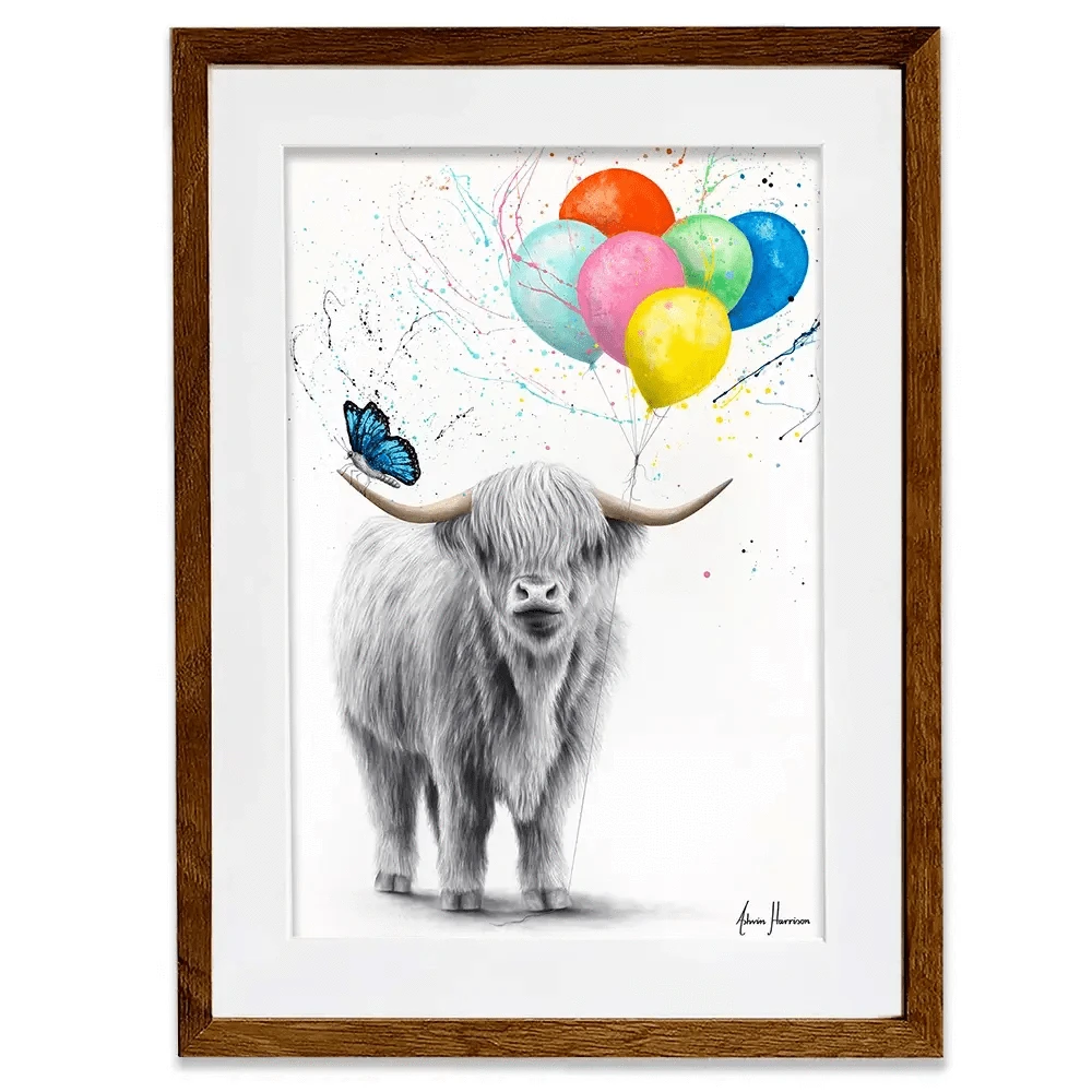 Highland Celebration Framed Art Print Highland Celebration Framed Art Print wall art product Ashvin Harrison