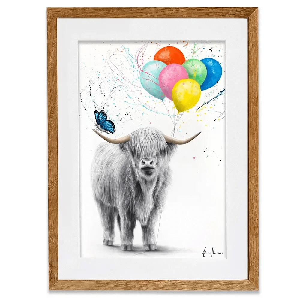 Highland Celebration Framed Art Print Highland Celebration Framed Art Print wall art product Ashvin Harrison