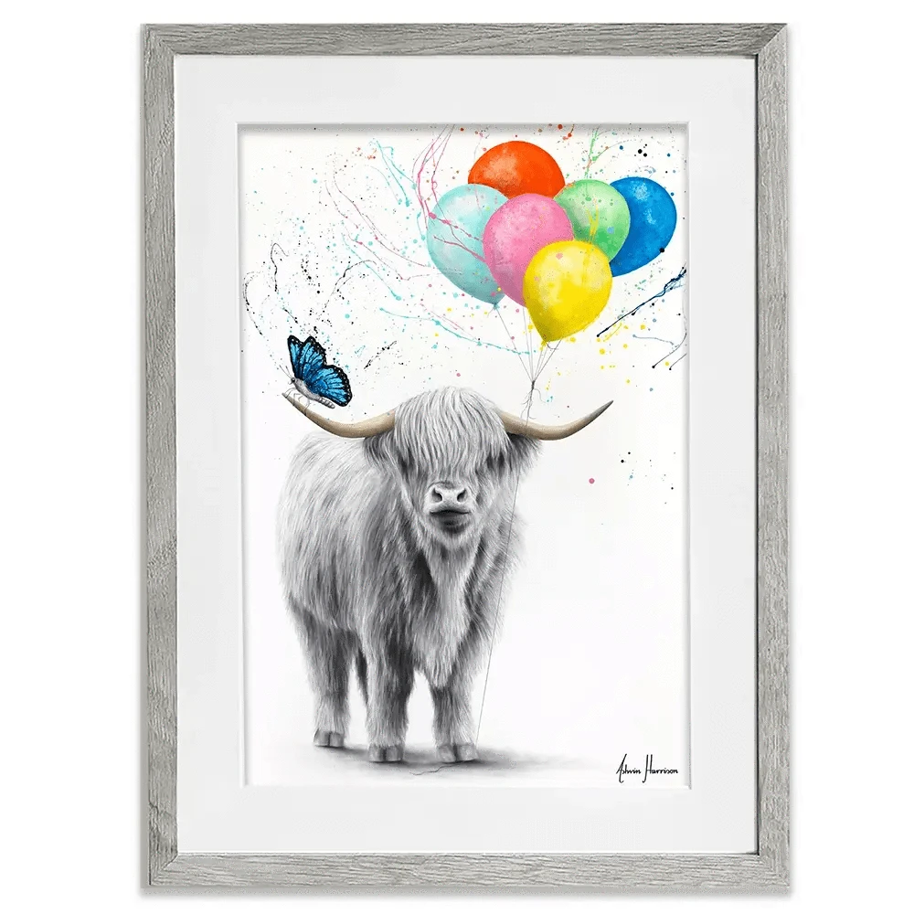 Highland Celebration Framed Art Print Highland Celebration Framed Art Print wall art product Ashvin Harrison