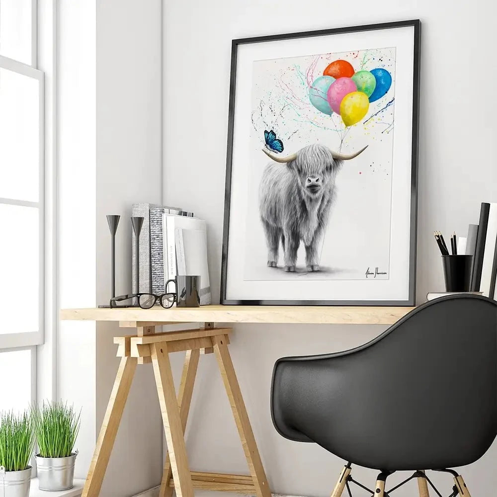 Highland Celebration Framed Art Print Highland Celebration Framed Art Print wall art product Ashvin Harrison