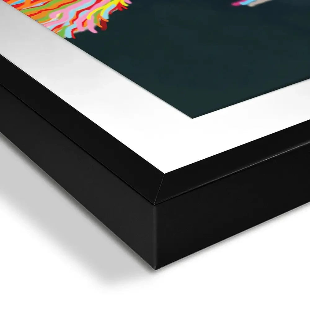 Highland Cow Framed Art Print Highland Cow Framed Art Print | Cow Framed Print | Cow Framed Artwork wall art product Independent