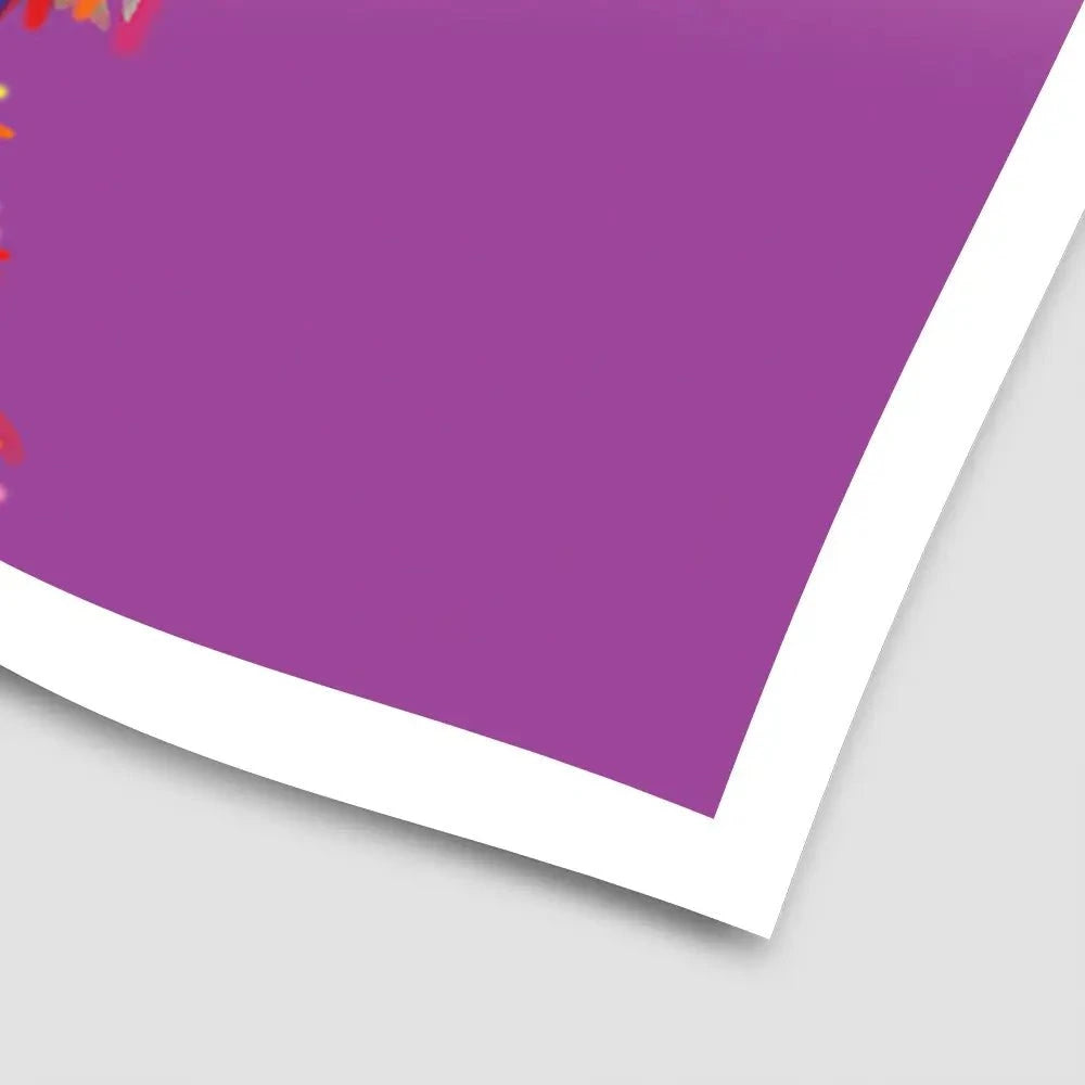 Highland Cow Pink Art Print Highland Cow Pink Art Print wall art product Independent