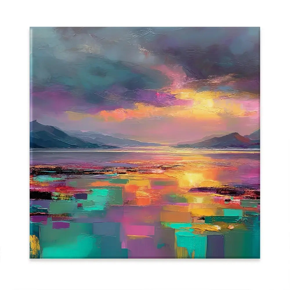 Highland Escape Oversized Canvas Print Highland Escape Oversized Canvas Print wall art product Art Print Shop