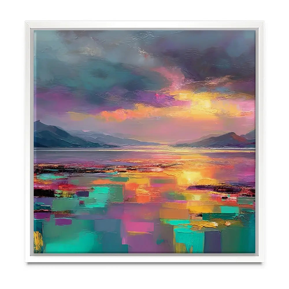 Highland Escape Oversized Canvas Print Highland Escape Oversized Canvas Print wall art product Art Print Shop