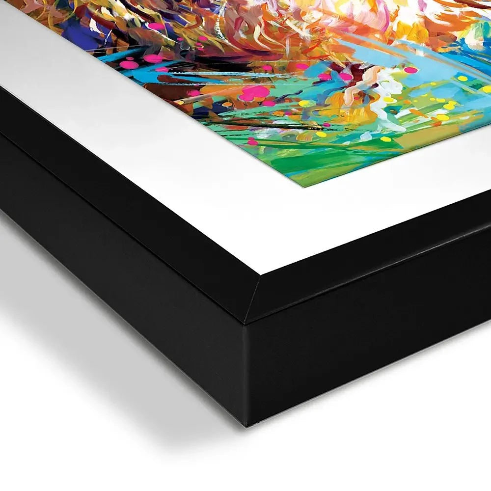 Highland Grazing Framed Art Print Highland Grazing Framed Art Print wall art product Leon Devenice