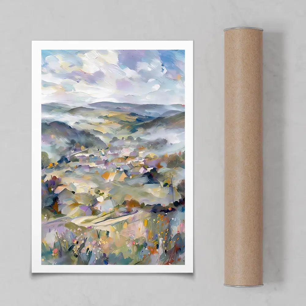 Highland Hamlet Art Print Highland Hamlet Art Print wall art product David Alexander Elder