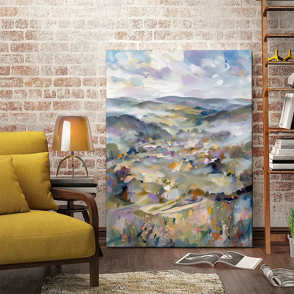Highland Hamlet Canvas Print Highland Hamlet Canvas Print wall art product David Alexander Elder