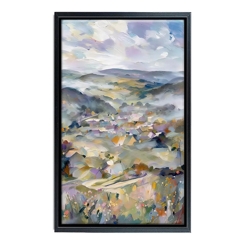 Highland Hamlet Canvas Print Highland Hamlet Canvas Print wall art product David Alexander Elder