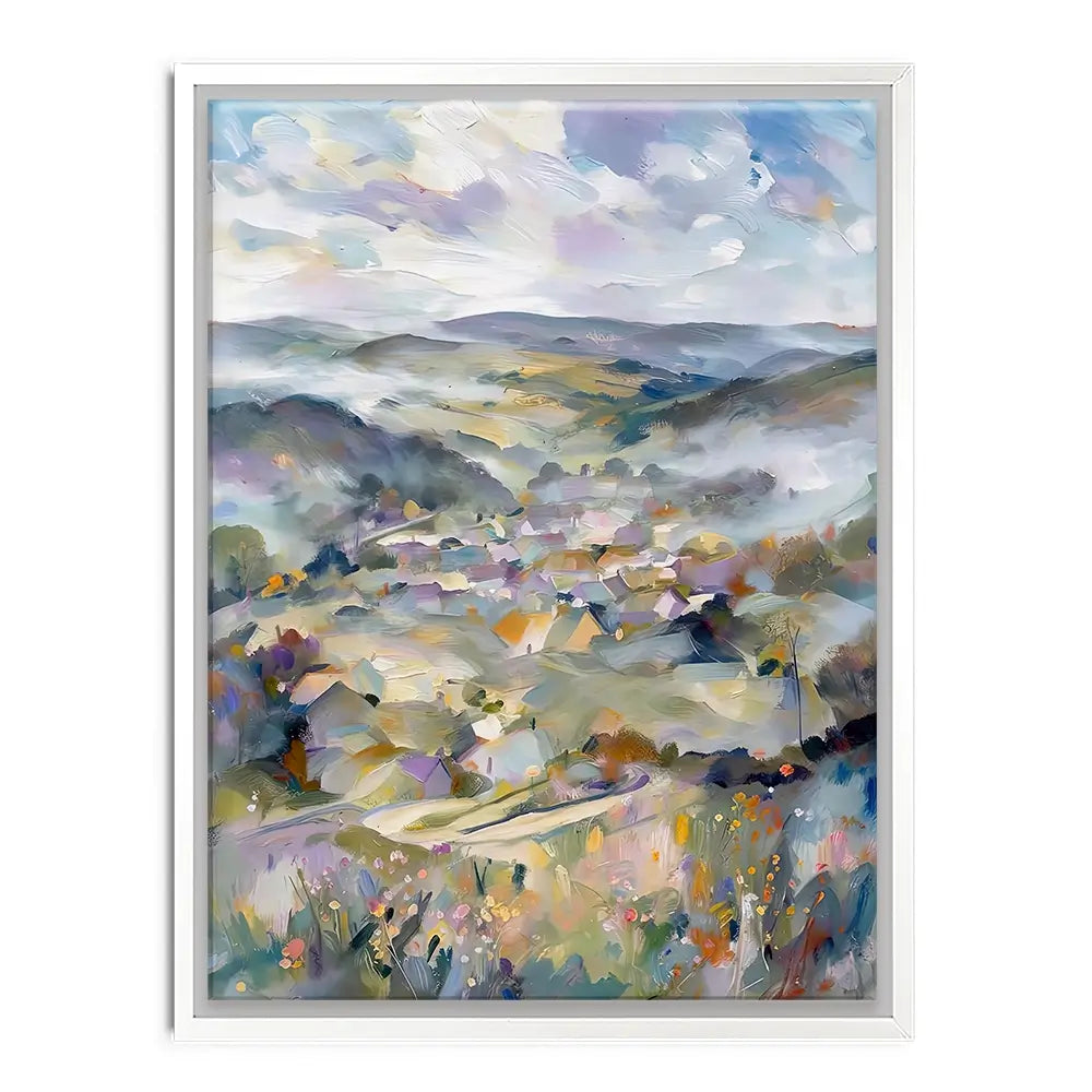 Highland Hamlet Canvas Print Highland Hamlet Canvas Print wall art product David Alexander Elder