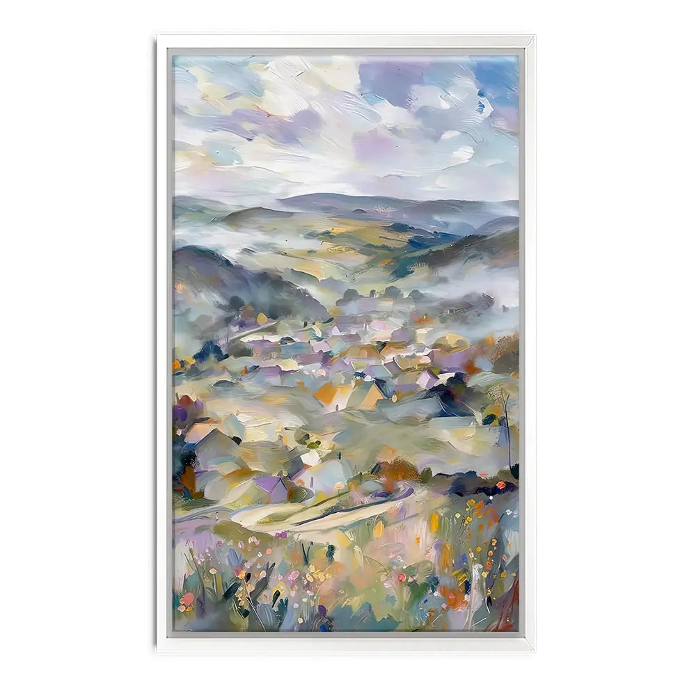 Highland Hamlet Canvas Print Highland Hamlet Canvas Print wall art product David Alexander Elder
