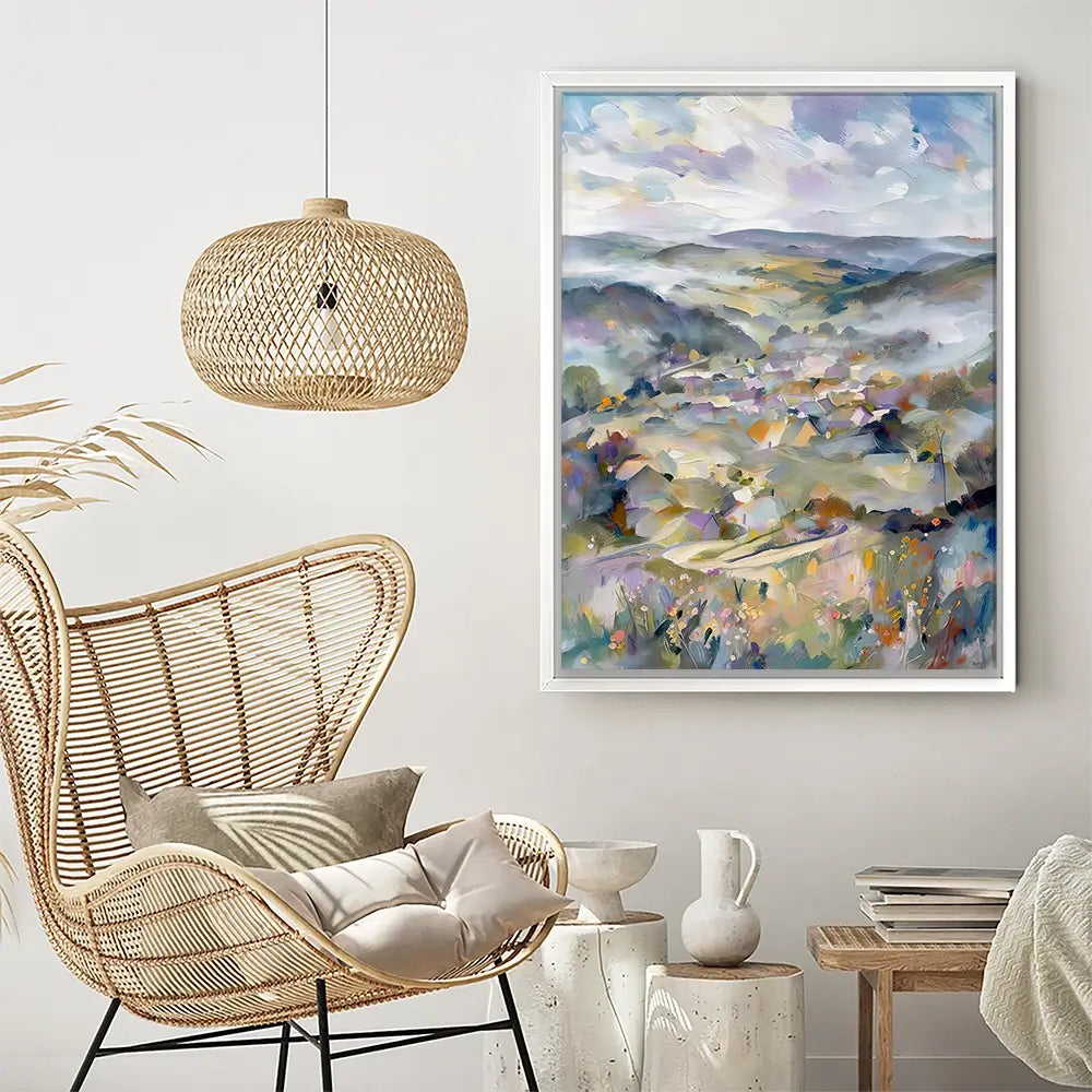 Highland Hamlet Canvas Print Highland Hamlet Canvas Print wall art product David Alexander Elder