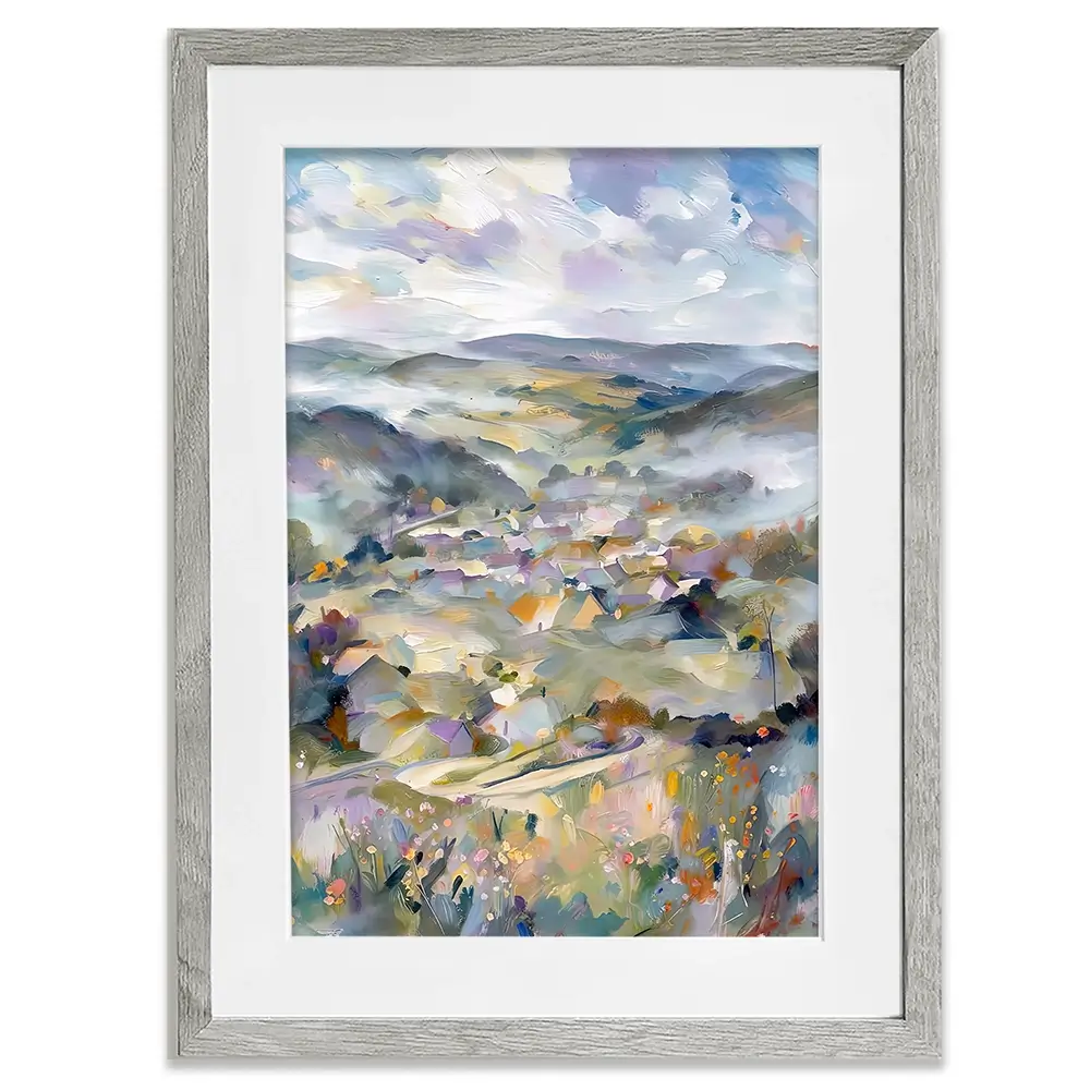 Highland Hamlet Framed Art Print Highland Hamlet Framed Art Print wall art product David Alexander Elder