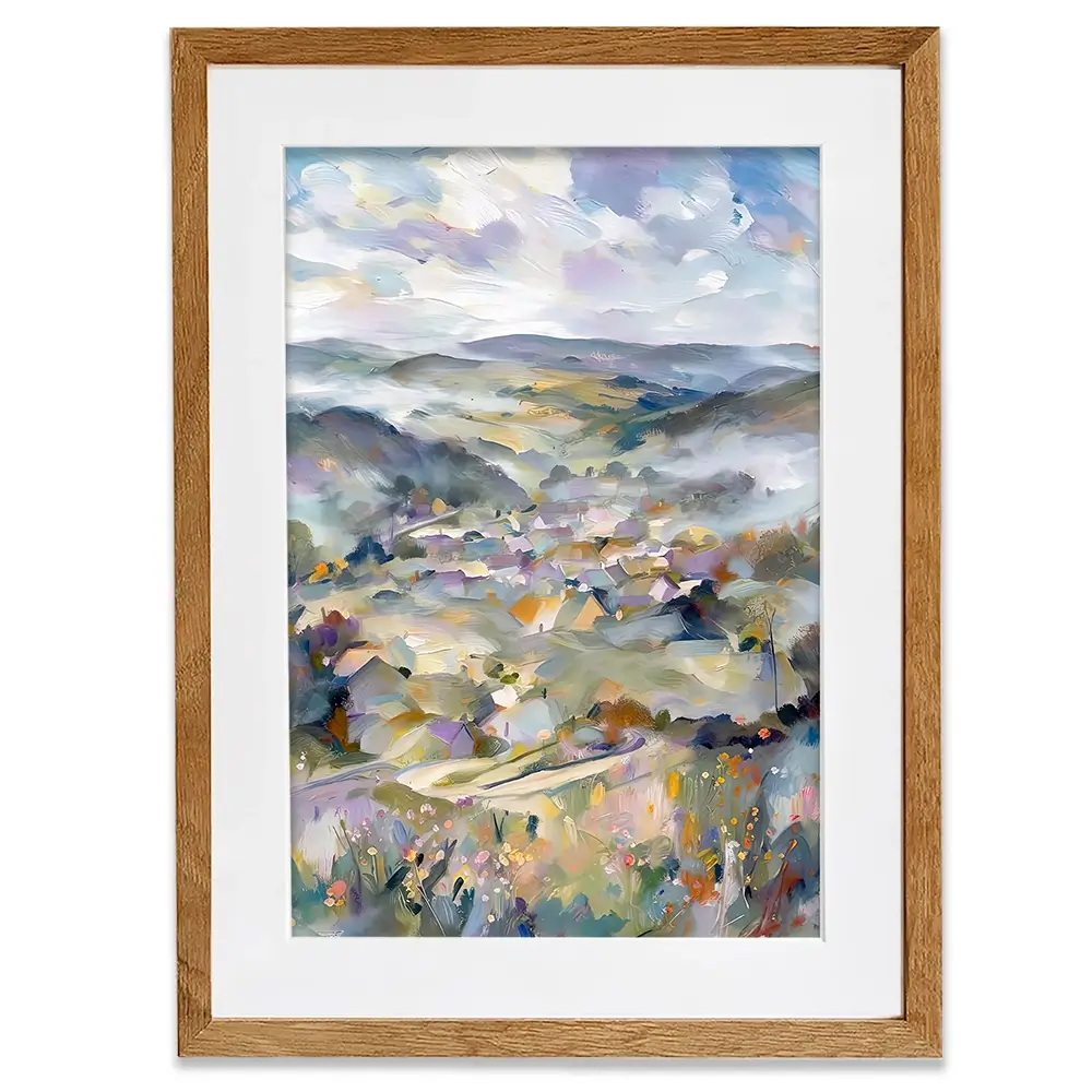 Highland Hamlet Framed Art Print Highland Hamlet Framed Art Print wall art product David Alexander Elder