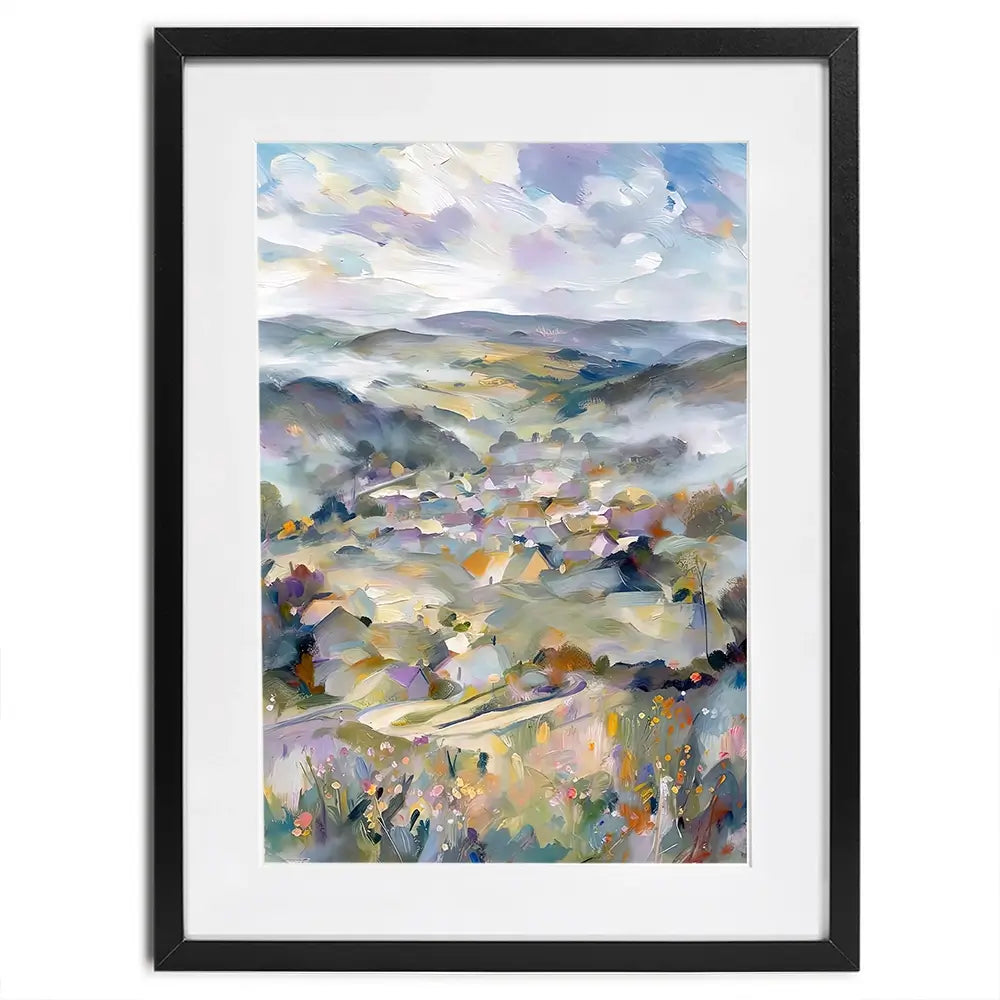 Highland Hamlet Framed Art Print Highland Hamlet Framed Art Print wall art product David Alexander Elder