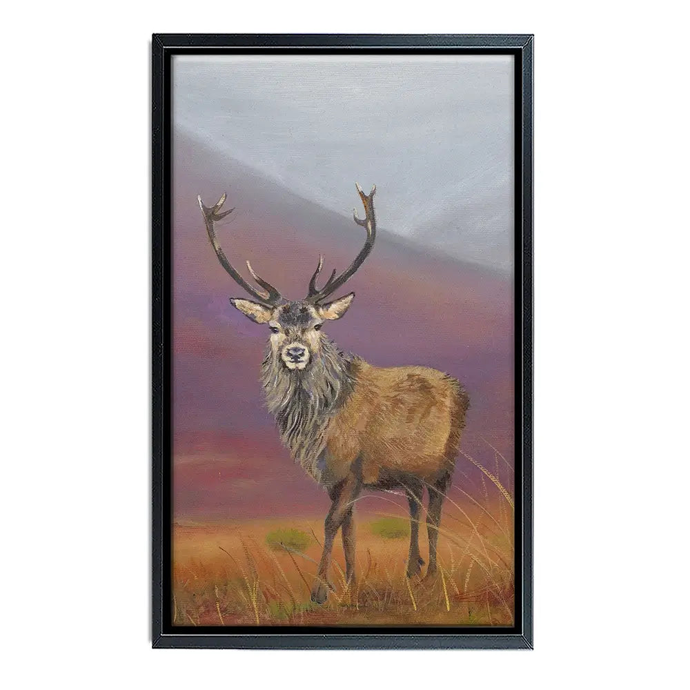 Highland Stag Canvas Print Highland Stag Canvas Print wall art product Karen Sutton