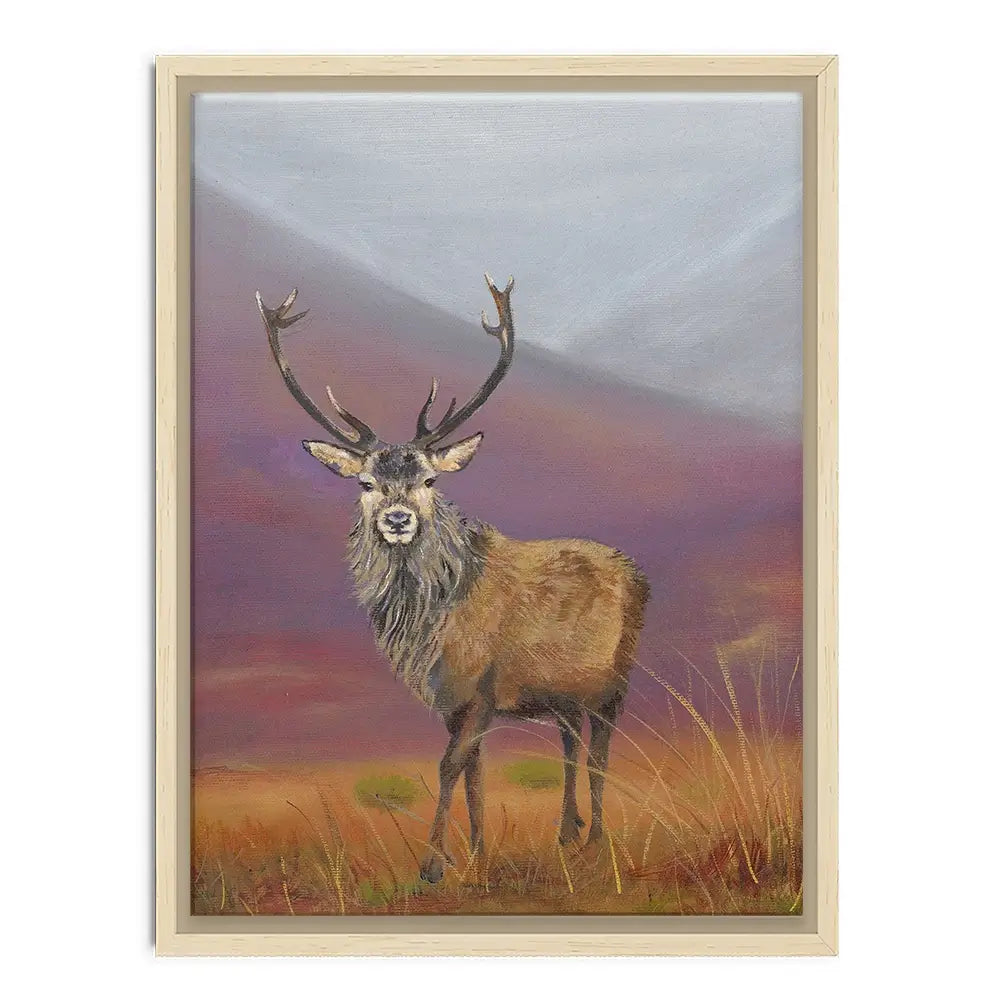 Highland Stag Canvas Print Highland Stag Canvas Print wall art product Karen Sutton