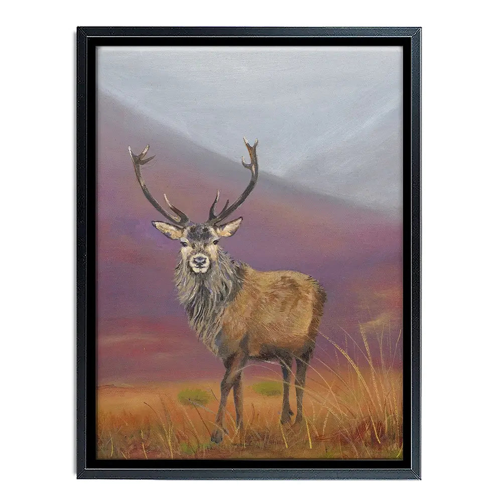 Highland Stag Canvas Print Highland Stag Canvas Print wall art product Karen Sutton