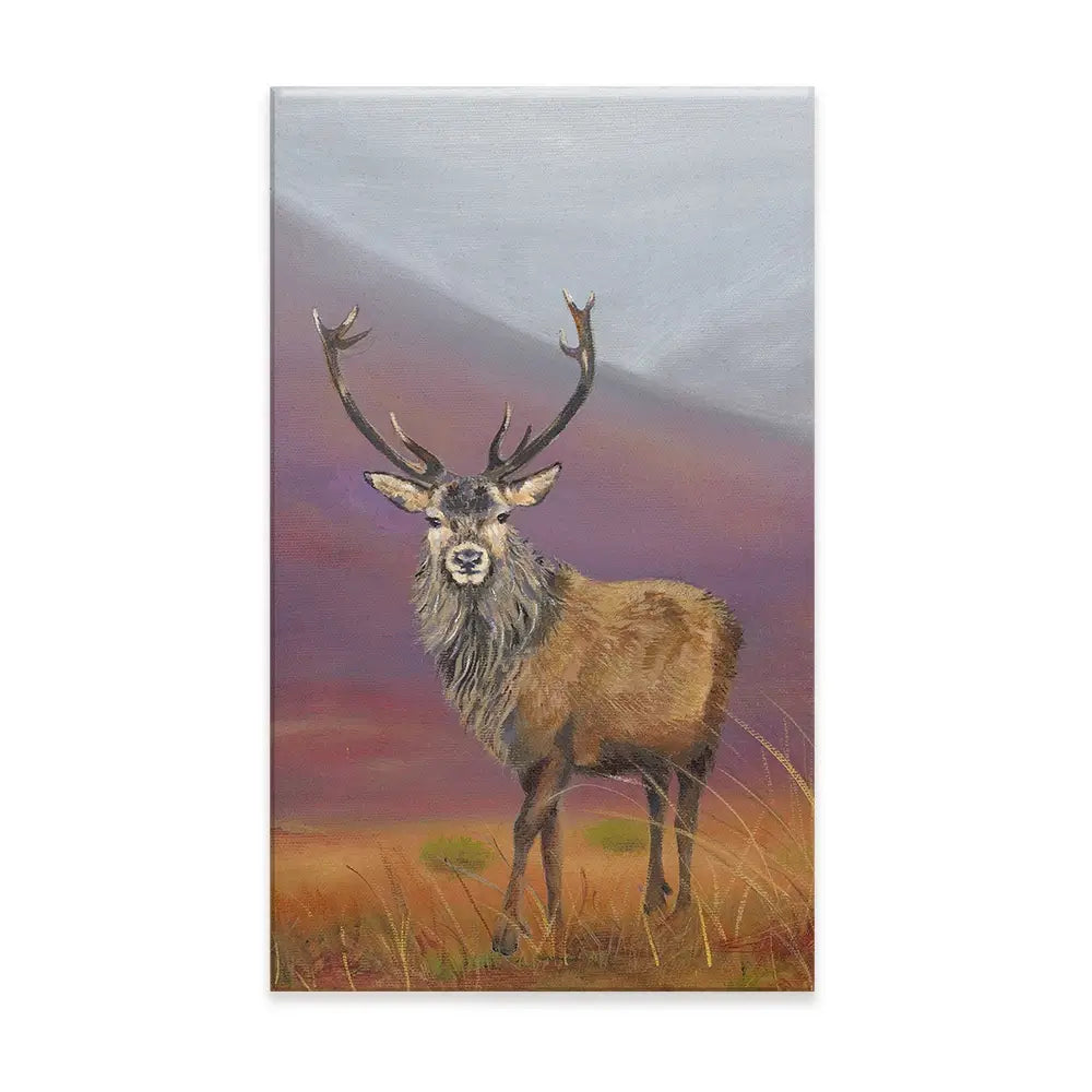 Highland Stag Canvas Print Highland Stag Canvas Print wall art product Karen Sutton