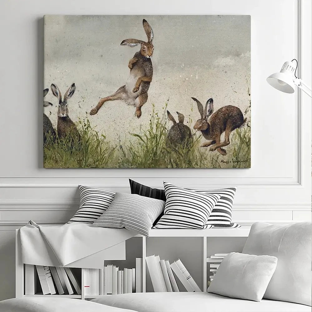 Hijinx Canvas Print Hijinx Canvas Print wall art product Maggie Vandewalle - Independent