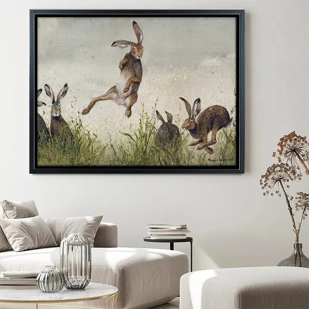 Hijinx Canvas Print Hijinx Canvas Print wall art product Maggie Vandewalle - Independent