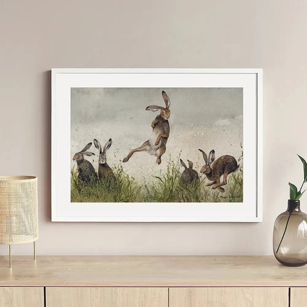 Hijinx Framed Art Print Hijinx Framed Art Print wall art product Maggie Vandewalle - Independent