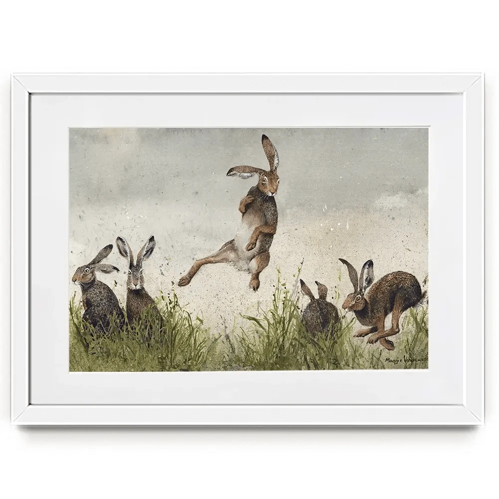 Hijinx Framed Art Print Hijinx Framed Art Print wall art product Maggie Vandewalle - Independent