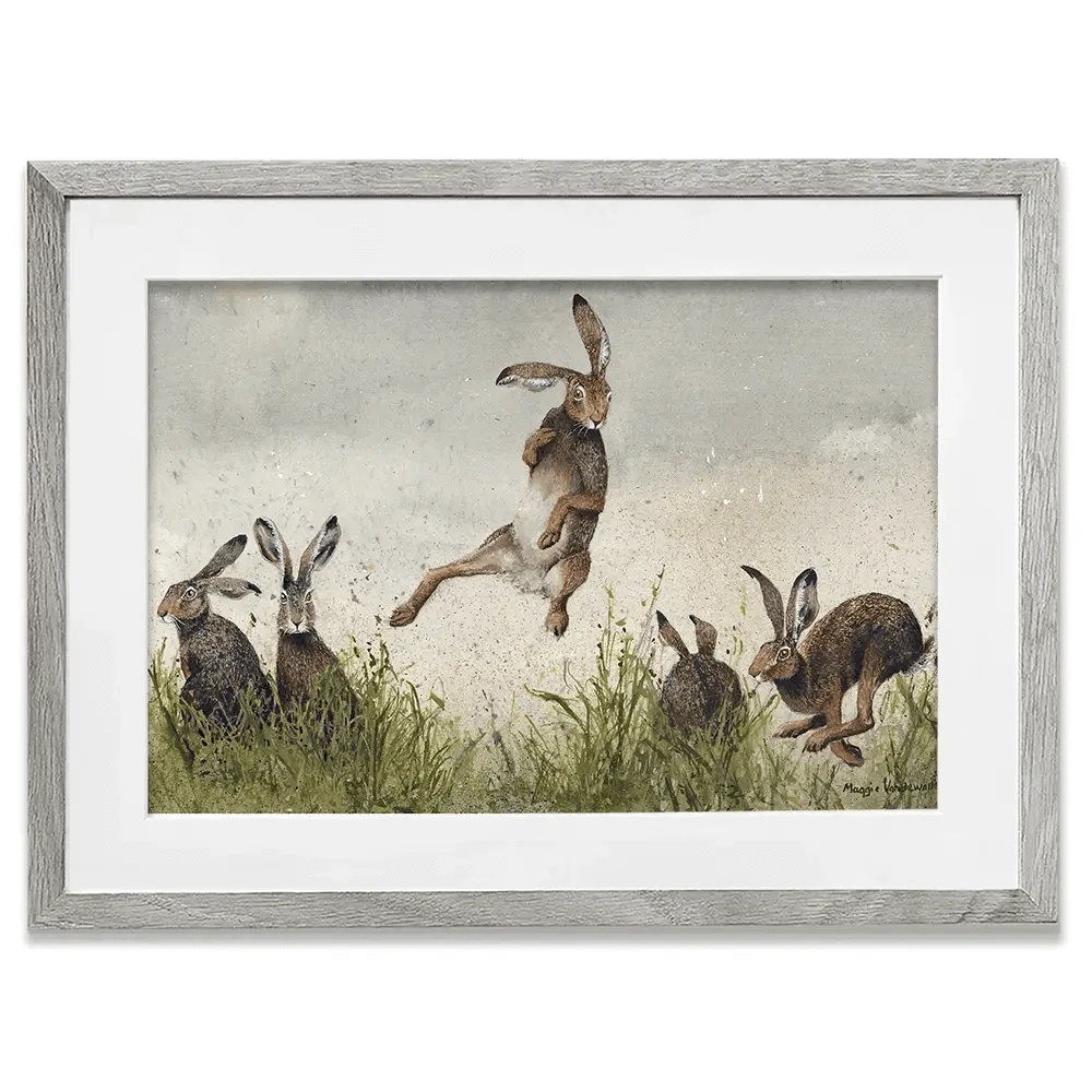Hijinx Framed Art Print Hijinx Framed Art Print wall art product Maggie Vandewalle - Independent