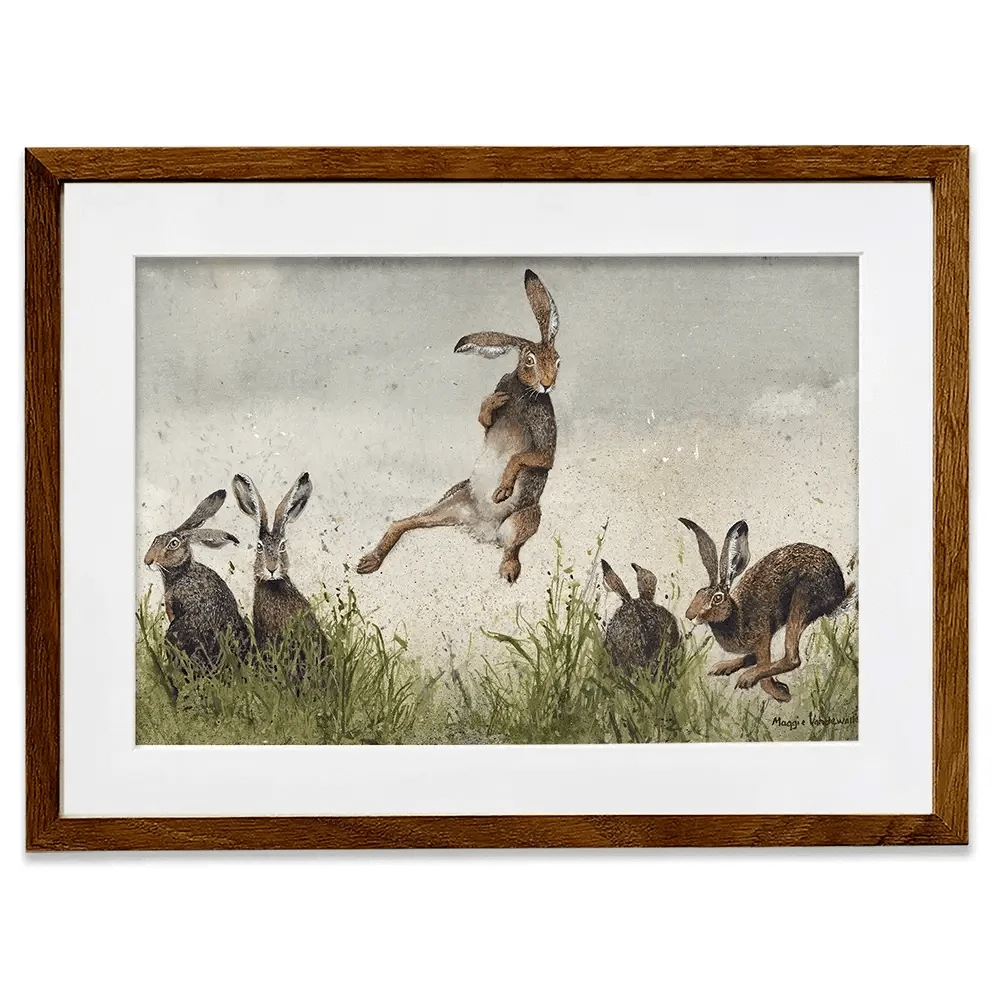 Hijinx Framed Art Print Hijinx Framed Art Print wall art product Maggie Vandewalle - Independent
