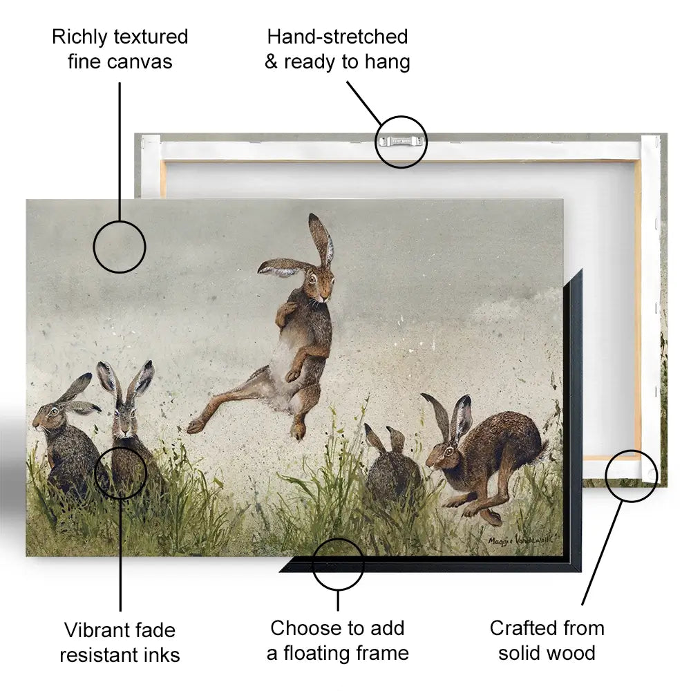 Hijinx Oversized Canvas Print Hijinx Oversized Canvas Print wall art product Maggie Vandewalle - Independent