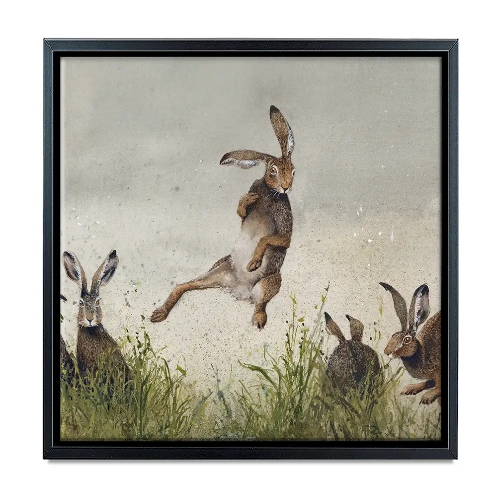 Hijinx Square Canvas Print Hijinx Square Canvas Print wall art product Art Print Shop