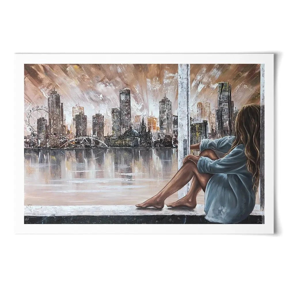 Home Is Where The Heart Is Art Print Home Is Where The Heart Is Art Print wall art product Isabella Karolewicz