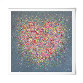 Home Is Where The Heart Is Art Print Home Is Where The Heart Is Art Print wall art product Jo Gough